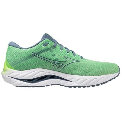 Zapatillas Para Correr Mizuno WAVE Inspire 19 Hombre - Verdes / Azules - Chile M948ETMFBI